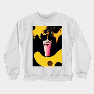 Strawberry milkshake Crewneck Sweatshirt